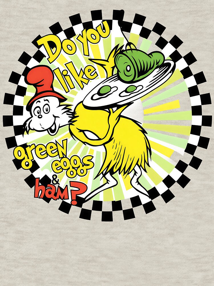 Do You Like Green Eggs Classic T-Shirt – Funny Reading Day Classroom Design by Rhastasnixon Hoodie, Sweatshirt (Image 3)