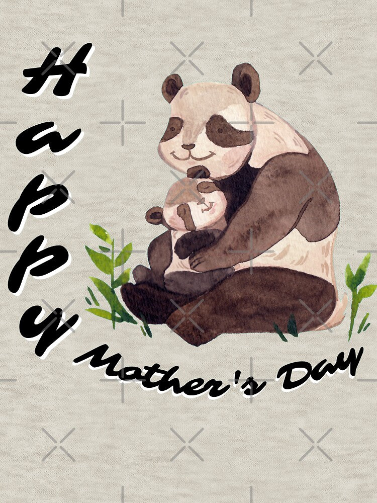 Panda Mom and cub | Mother's Day by pod-plus-plus T-Shirts, Hoodie, Sweatshirt | BlankRebels.com (Image 3)
