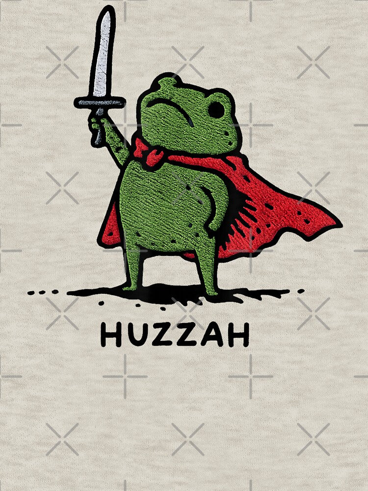 Huzzah Frog With Sword by Threadify LLC T-Shirts, Hoodie, Sweatshirt | BlankRebels.com (Image 3)