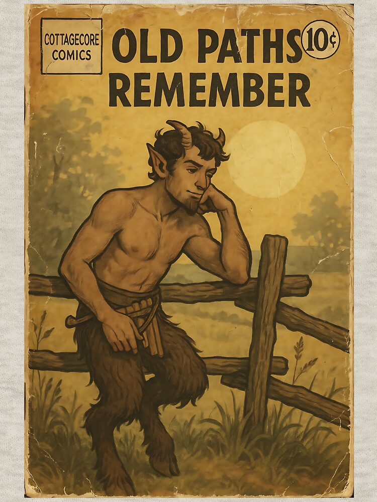 Nostalgic Cottagecore: Old paths remember by bapupa T-Shirts, Hoodie, Sweatshirt | BlankRebels.com (Image 3)