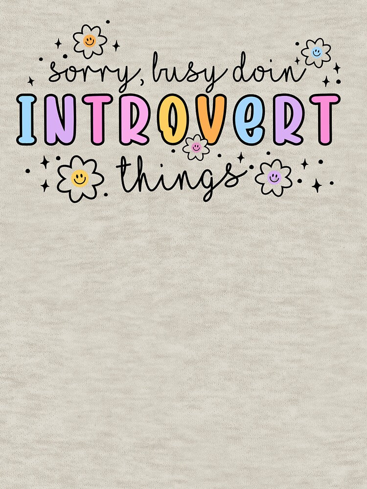 Introvert by tlcdesignco T-Shirts, Hoodie, Sweatshirt | BlankRebels.com (Image 3)