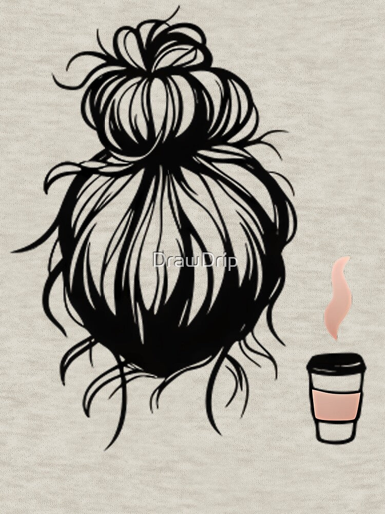 Messy Bun Getting Stuff Done Shirt-mommy by DrawDrip Hoodie, Sweatshirt | BlankRebels.com (Image 3)