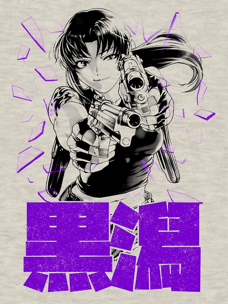 Shattered Revy (black) by geekingink