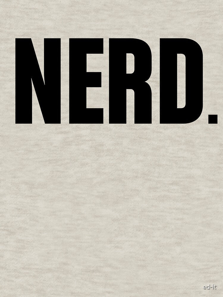NERD. (in black) by ed-it