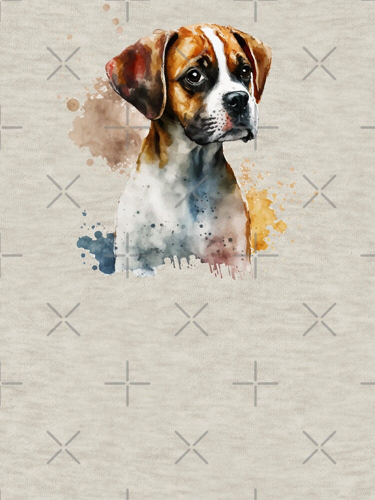 Watercolor Painting Boxer T-Shirts, Hoodie, Sweatshirt