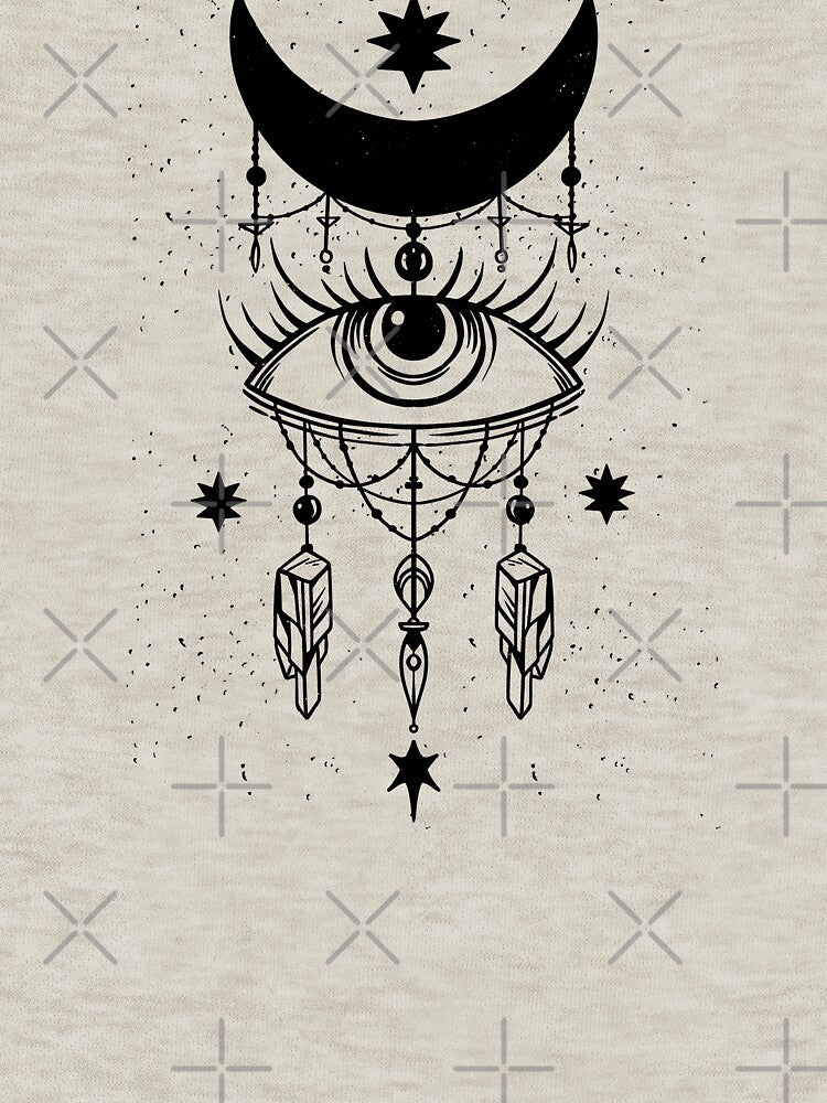 Moon, Mystic Eye by DerSenat T-Shirts, Hoodie, Sweatshirt | BlankRebels.com (Image 3)