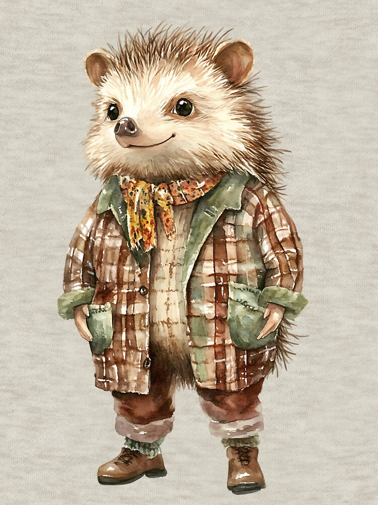 Cottagecore Hedgehog by bapupa T-Shirts, Hoodie, Sweatshirt | BlankRebels.com (Image 3)