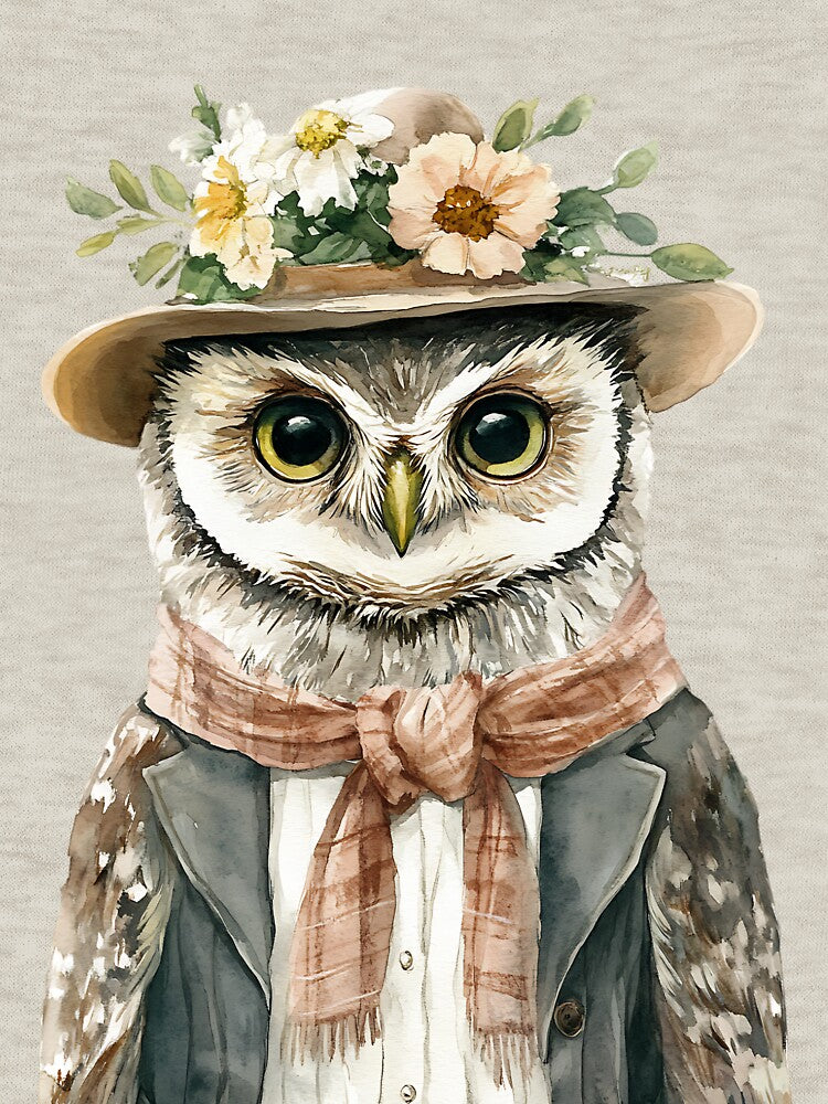 Rustic Cottagecore Owl by bapupa T-Shirts, Hoodie, Sweatshirt | BlankRebels.com (Image 3)