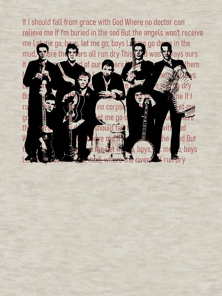 If I Should Fall From Grace With God w/ lyrics by BastsTardyChild T-Shirts, Hoodie, Sweatshirt | BlankRebels.com (Image 3)