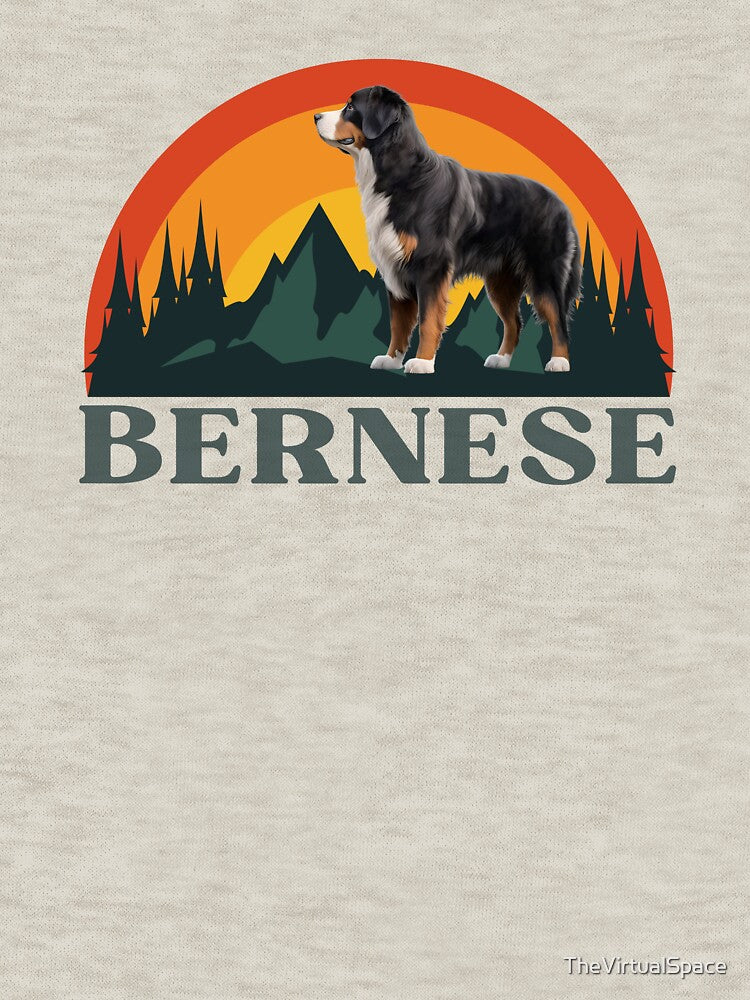 Bernese Mountain Dog Gifts Retro Dog Lovers items by TheVirtualSpace T-Shirts, Hoodie, Sweatshirt | BlankRebels.com (Image 3)