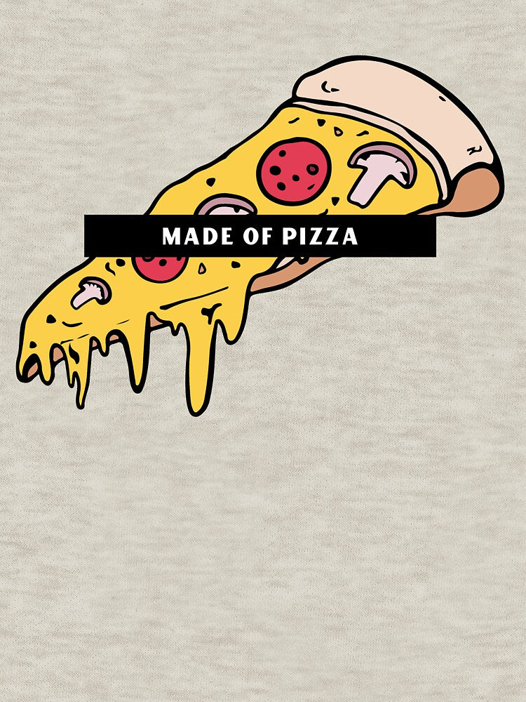 Made Of Pizza by OnlyCoolTees T-Shirts, Hoodie, Sweatshirt | BlankRebels.com (Image 3)