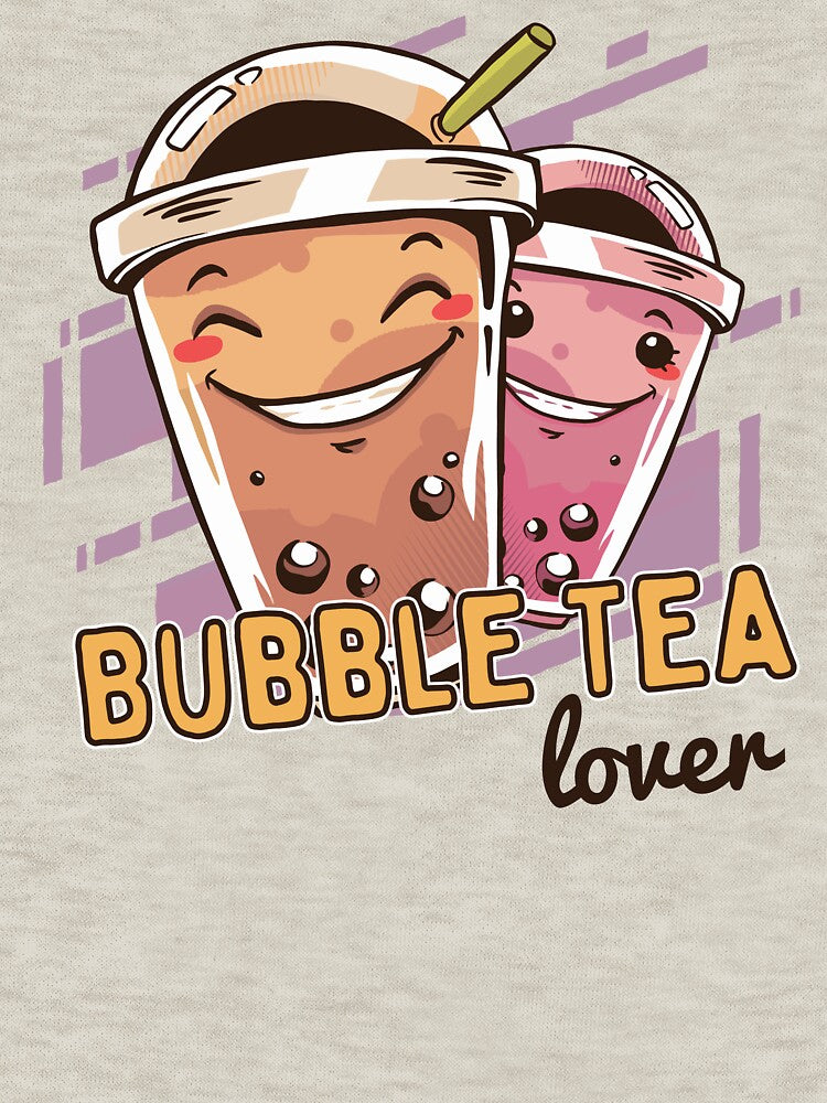Bubble Tea Lover - Kawaii Bubble Tee Characters by cutenfunny Hoodie, Sweatshirt | BlankRebels.com (Image 3)
