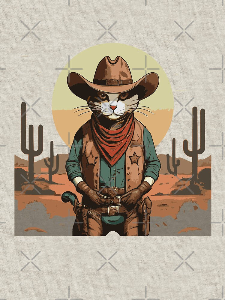 Cowboy Cat by Feline Rockstars T-Shirts, Hoodie, Sweatshirt | BlankRebels.com (Image 3)