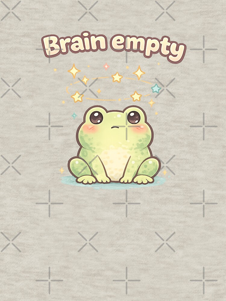 Brain Empty Frog by KyliesKanvas22 T-Shirts, Hoodie, Sweatshirt | BlankRebels.com (Image 3)