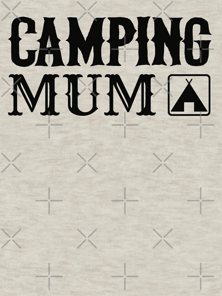 Black Text Camping Mum Fun Camping Design by TrulyEpoque T-Shirts, Hoodie, Sweatshirt | BlankRebels.com (Image 3)