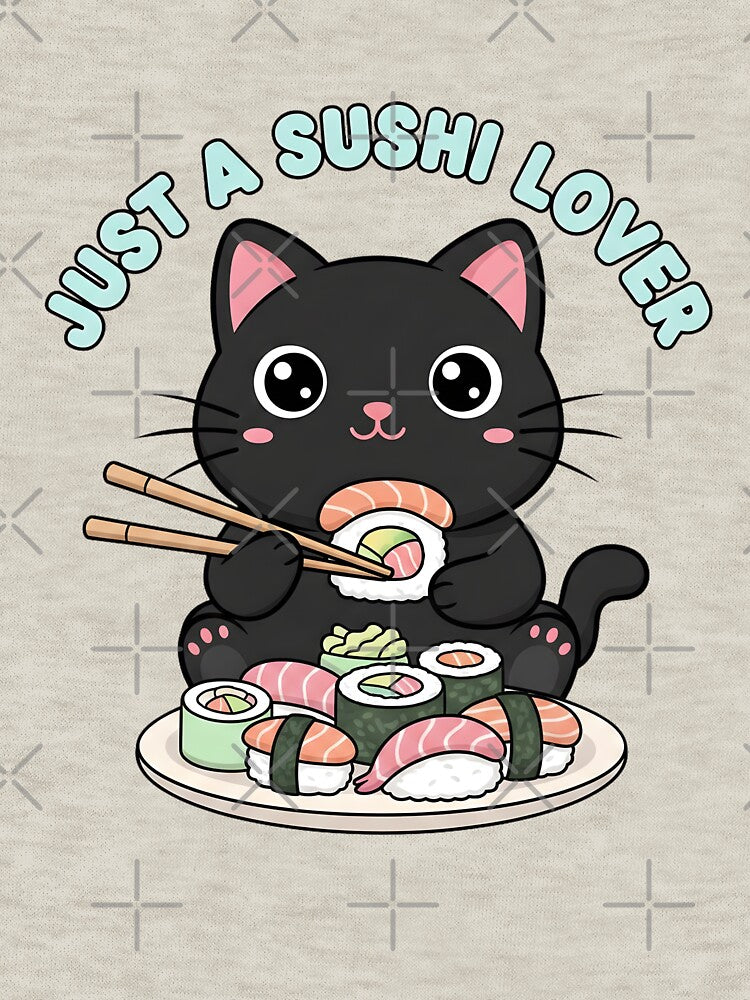 Just a Sushi Lover by dudelinart T-Shirts, Hoodie, Sweatshirt | BlankRebels.com (Image 3)