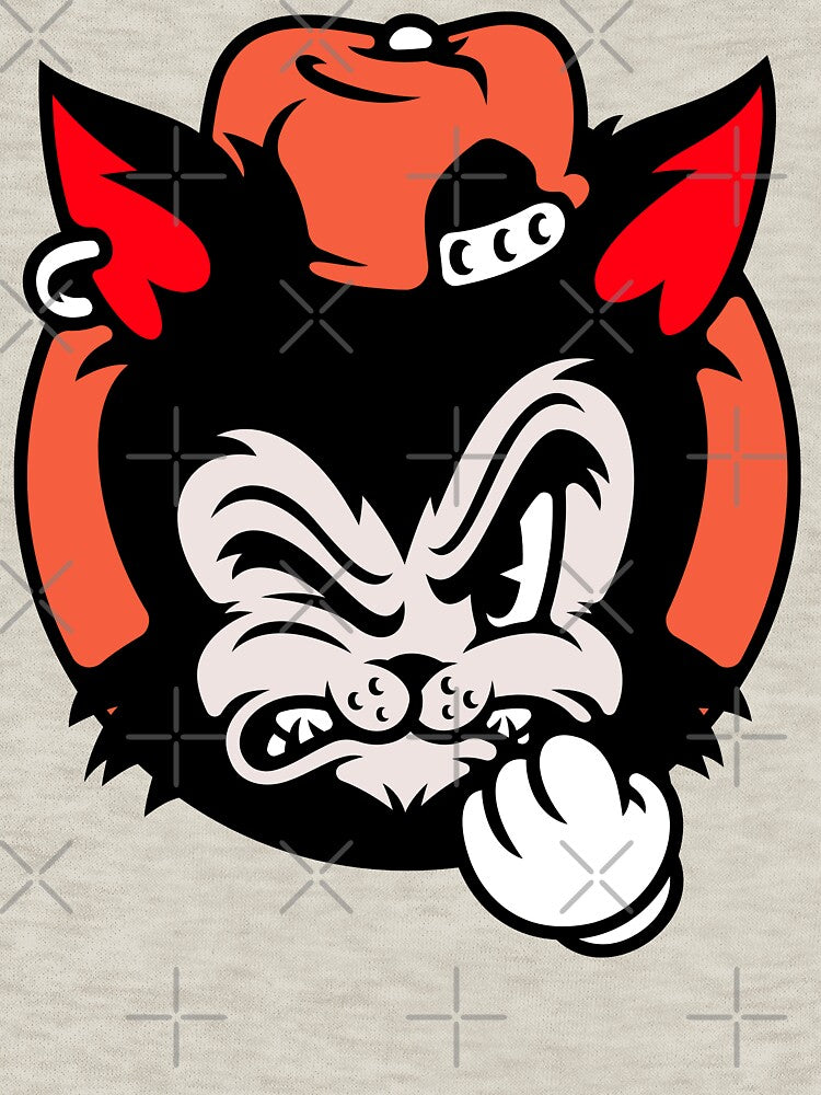 Old School Skating Angry Cat by Mustard Prophet T-Shirts, Hoodie, Sweatshirt | BlankRebels.com (Image 3)