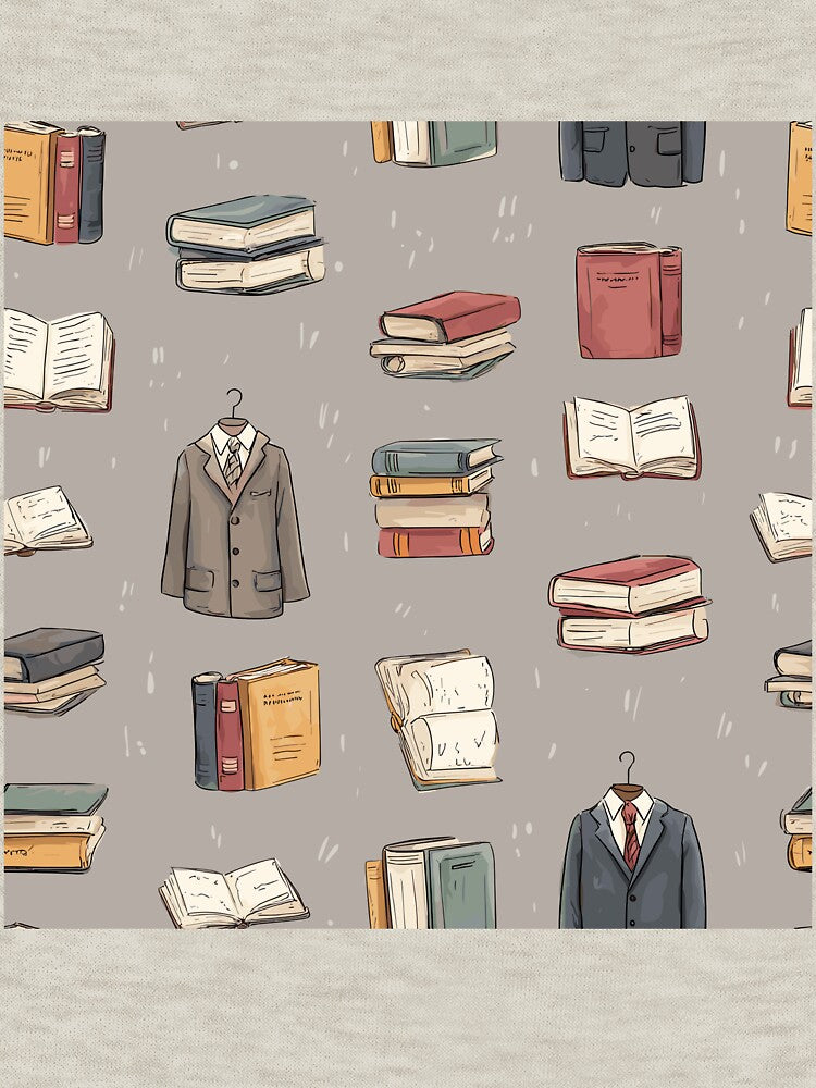 Vintage Dark Academia Pattern by bapupa T-Shirts, Hoodie, Sweatshirt | BlankRebels.com (Image 3)