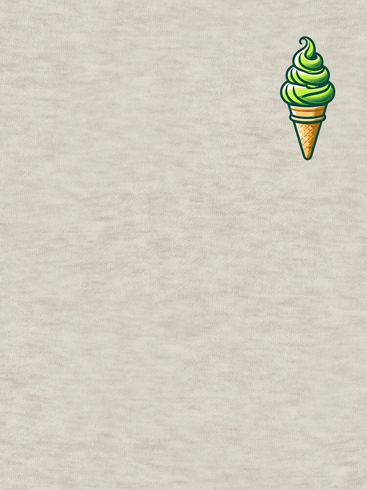 Matcha Ice Cream Art | Food Lovers Dessert Design by NipponLifestyle T-Shirts, Hoodie, Sweatshirt | BlankRebels.com (Image 3)