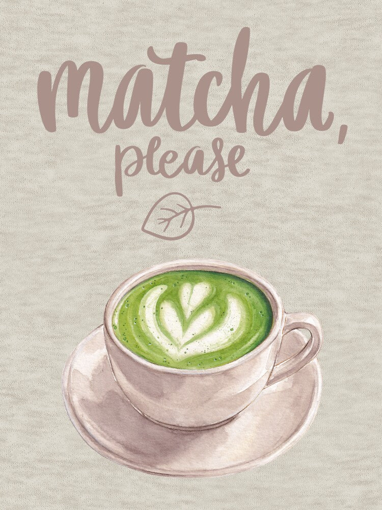 Matcha, Please – Cute Matcha Latte Shirt by Kasad Hoodie, Sweatshirt | BlankRebels.com (Image 3)