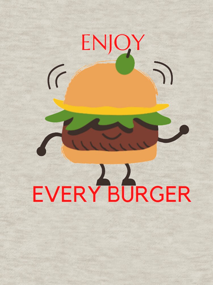 Enjoy Every Burger by amng T-Shirts, Hoodie, Sweatshirt | BlankRebels.com (Image 3)