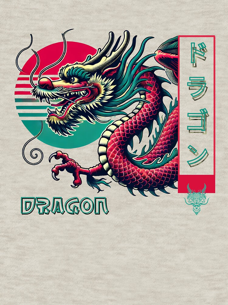 Dragon Japan - Classical Art by UrbanLayers T-Shirts, Hoodie, Sweatshirt | BlankRebels.com (Image 3)