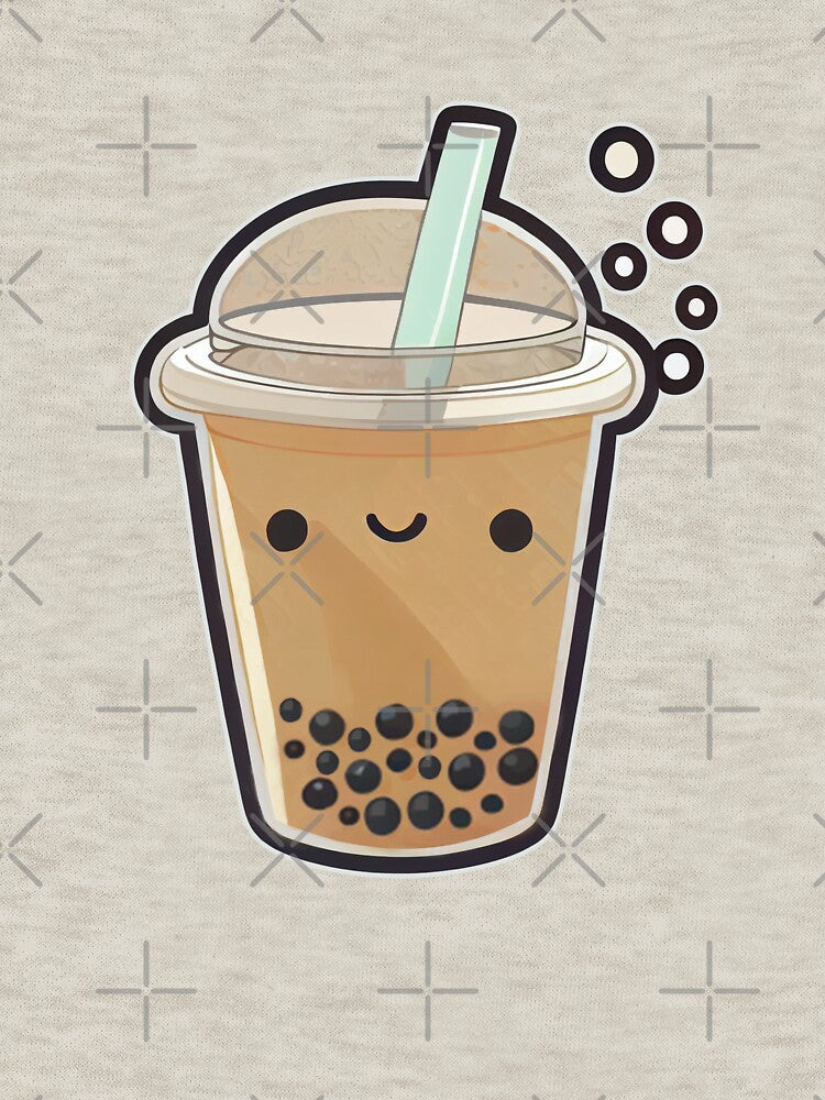 Cute Boba Bubble Tea by shillzen T-Shirts, Hoodie, Sweatshirt | BlankRebels.com (Image 3)
