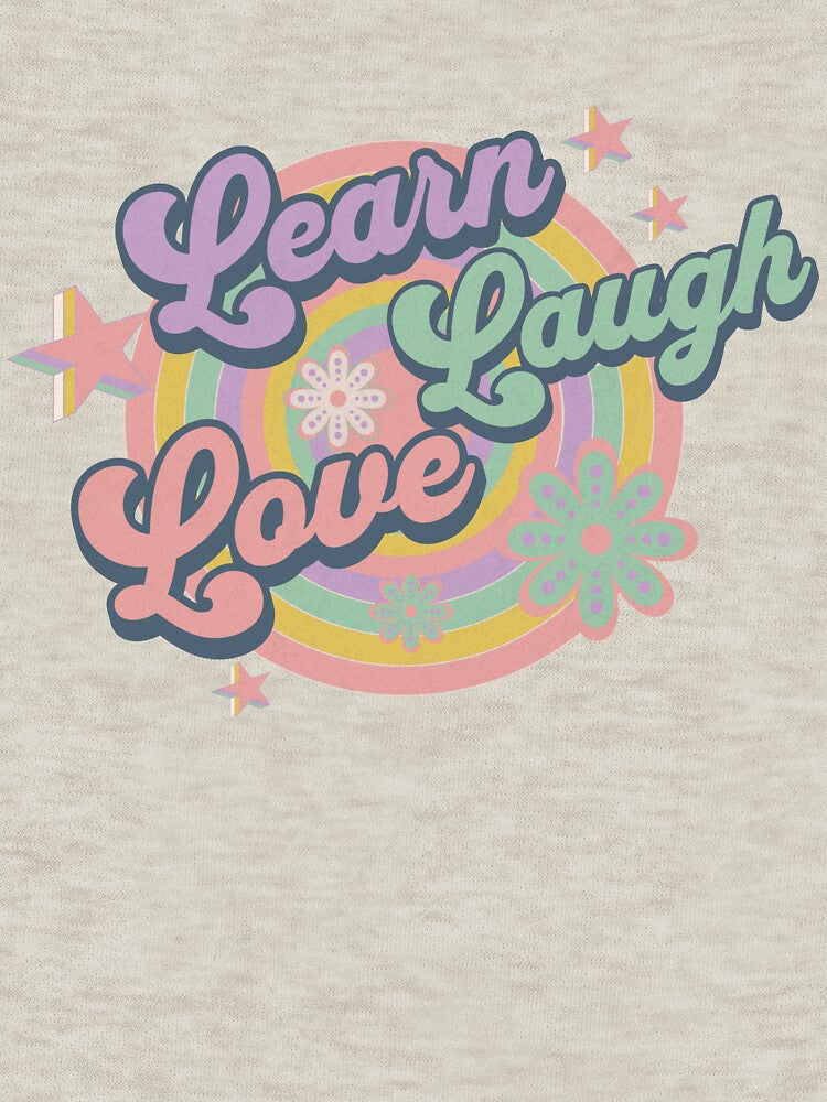 Teacher Learn Laugh Love by leslieuresti T-Shirts, Hoodie, Sweatshirt | BlankRebels.com (Image 3)