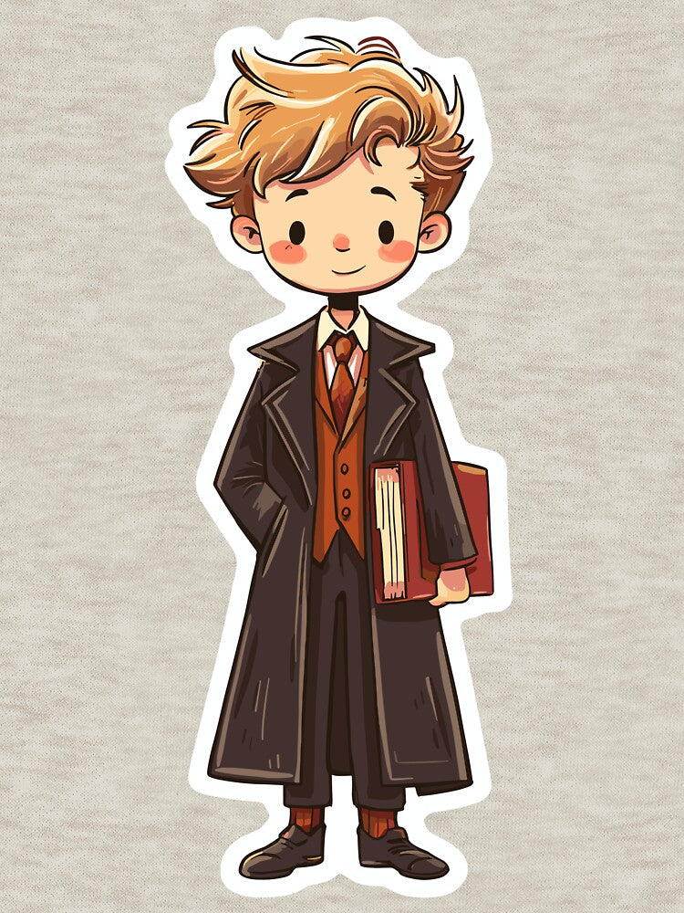 Literary Boy by bapupa T-Shirts, Hoodie, Sweatshirt | BlankRebels.com (Image 3)