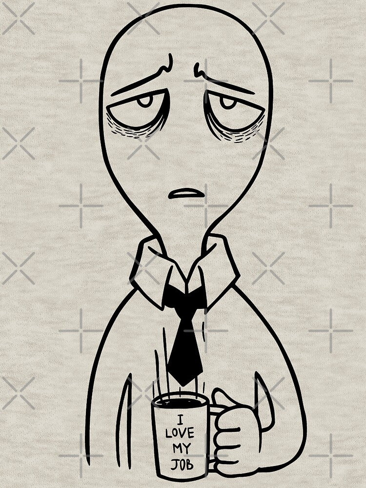 Emotionally exhausted and tired t-shirts, Print cards, phone skins & many more.& many more by hellonitish... (Image 3)