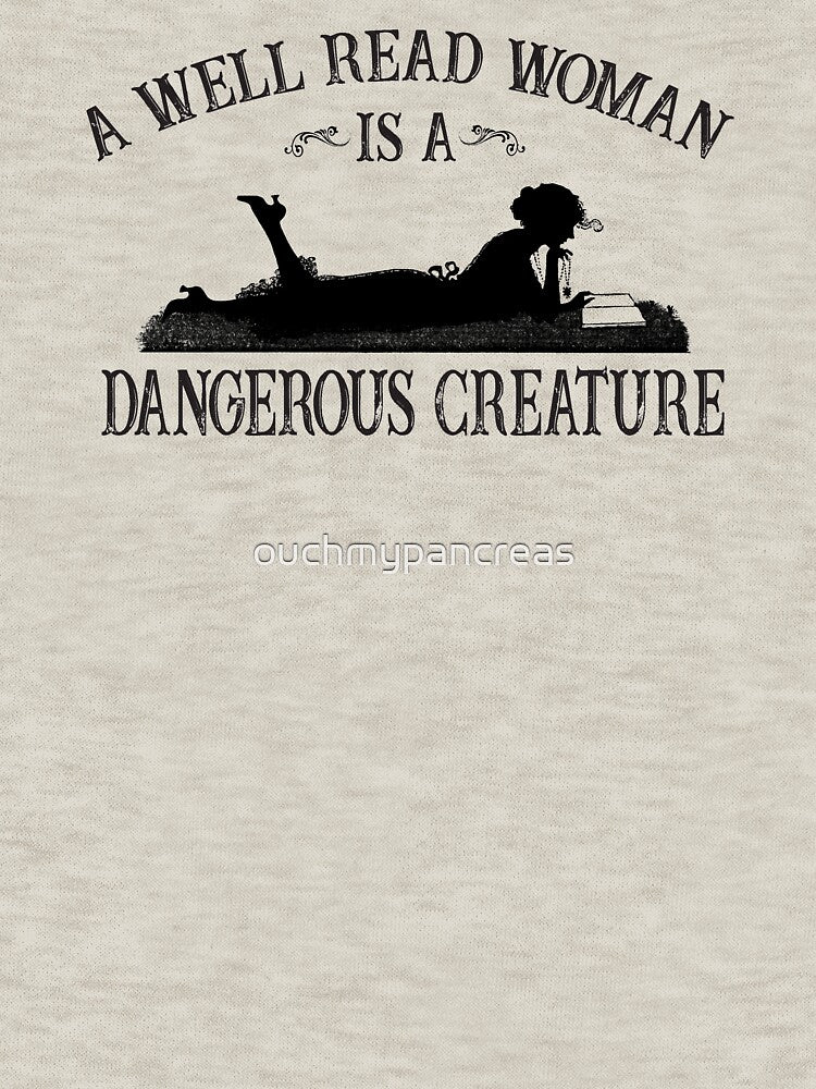 A well read woman by ouchmypancreas T-Shirts, Hoodie, Sweatshirt | BlankRebels.com (Image 3)