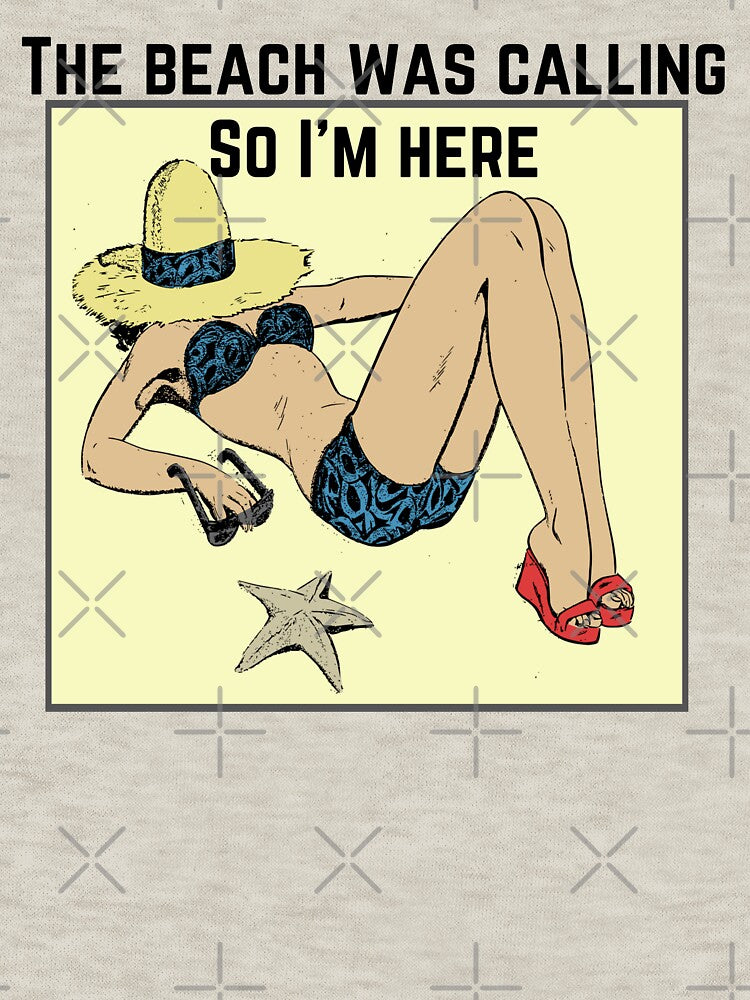 Resting Beach Face Vintage Woman and Quotes About Life by Schka T-Shirts, Hoodie, Sweatshirt | BlankRebels.com (Image 3)