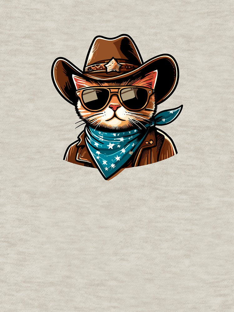 Cowboy Cat by perzysshop T-Shirts, Hoodie, Sweatshirt | BlankRebels.com (Image 3)