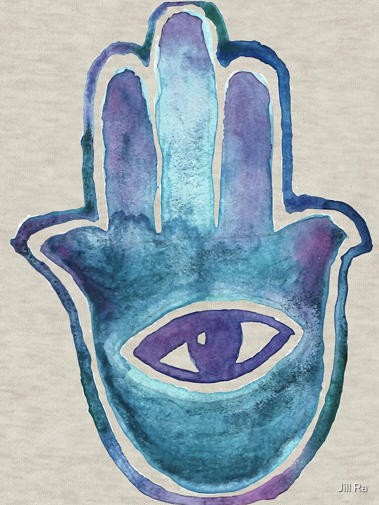Hamsa Hand by Jill Ra T-Shirts, Hoodie, Sweatshirt | BlankRebels.com (Image 3)
