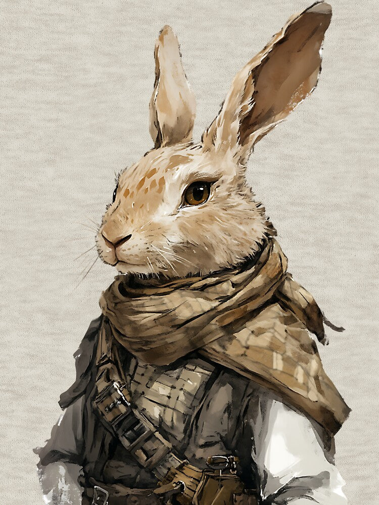 Rustic Cottagecore Rabbit by bapupa T-Shirts, Hoodie, Sweatshirt | BlankRebels.com (Image 3)