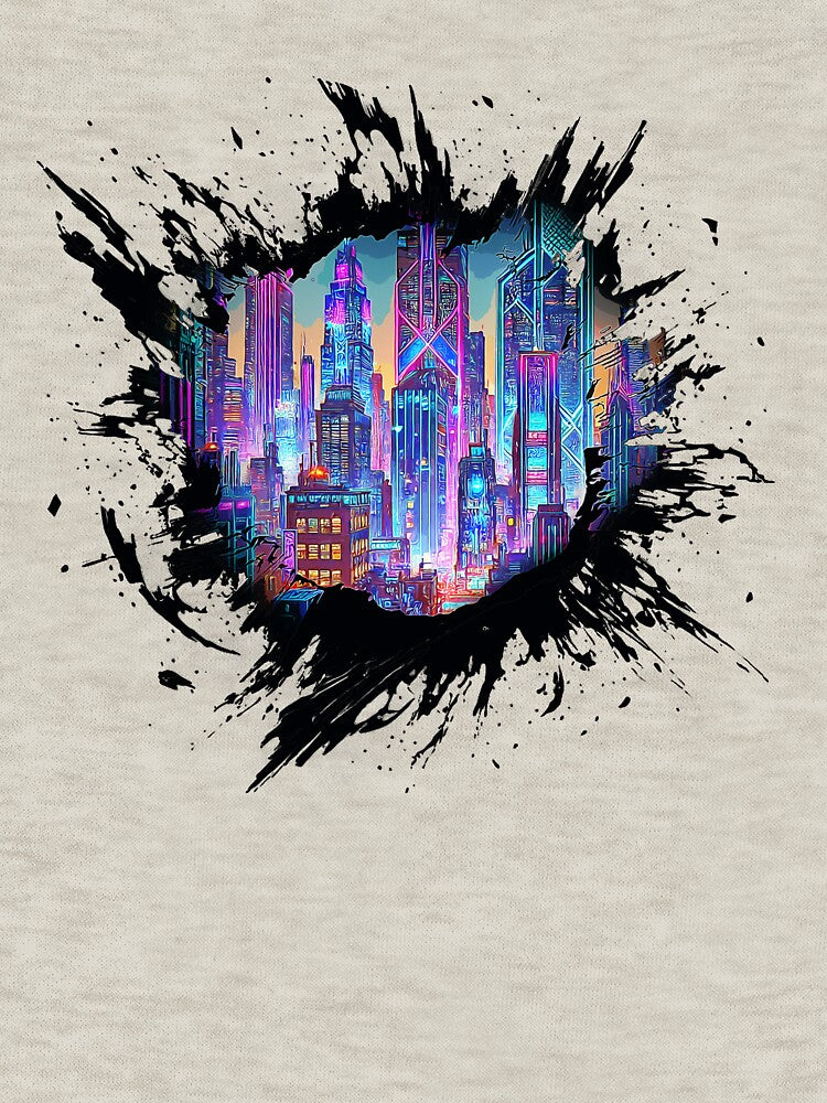 MonoChroma Rift Collection - Cyberpunk by MonoChromaStore T-Shirts, Hoodie, Sweatshirt | BlankRebels.com (Image 3)