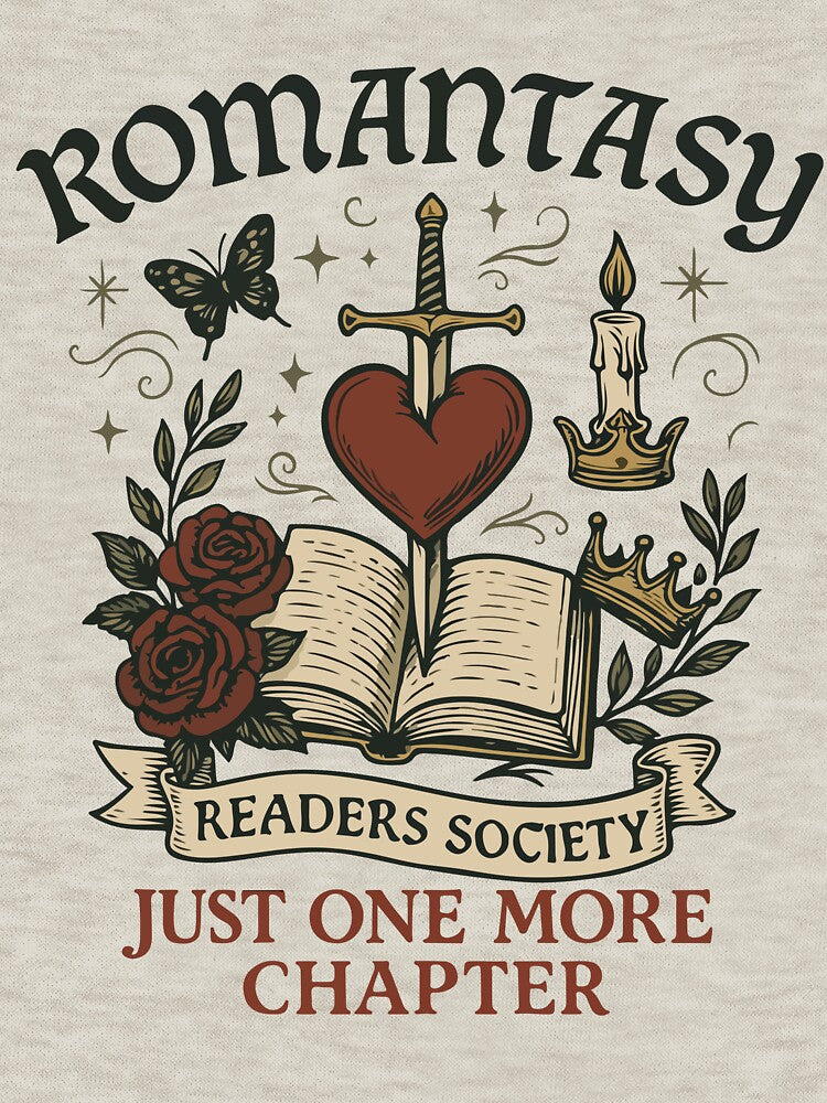 Romantasy Readers Society Aesthetic by BrianOMinard T-Shirts, Hoodie, Sweatshirt | BlankRebels.com (Image 3)
