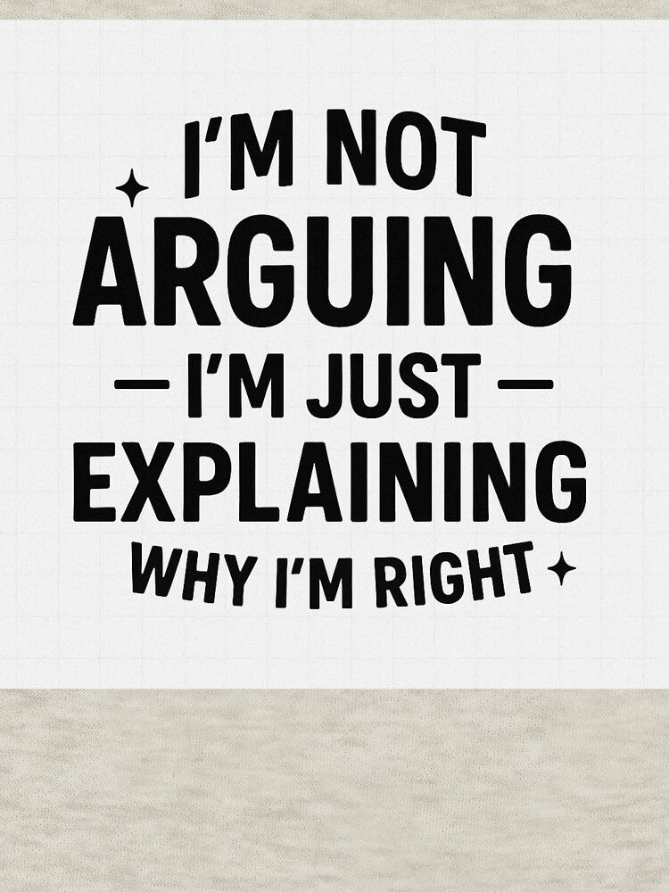 Sarcastic Quote – Bold Typographic Design by TendenciaImpressa
