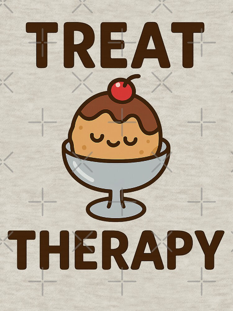 Treat Therapy Like a Snack – Mental Health Humor Tee by ALITOPRINCE Hoodie, Sweatshirt | BlankRebels.com (Image 3)