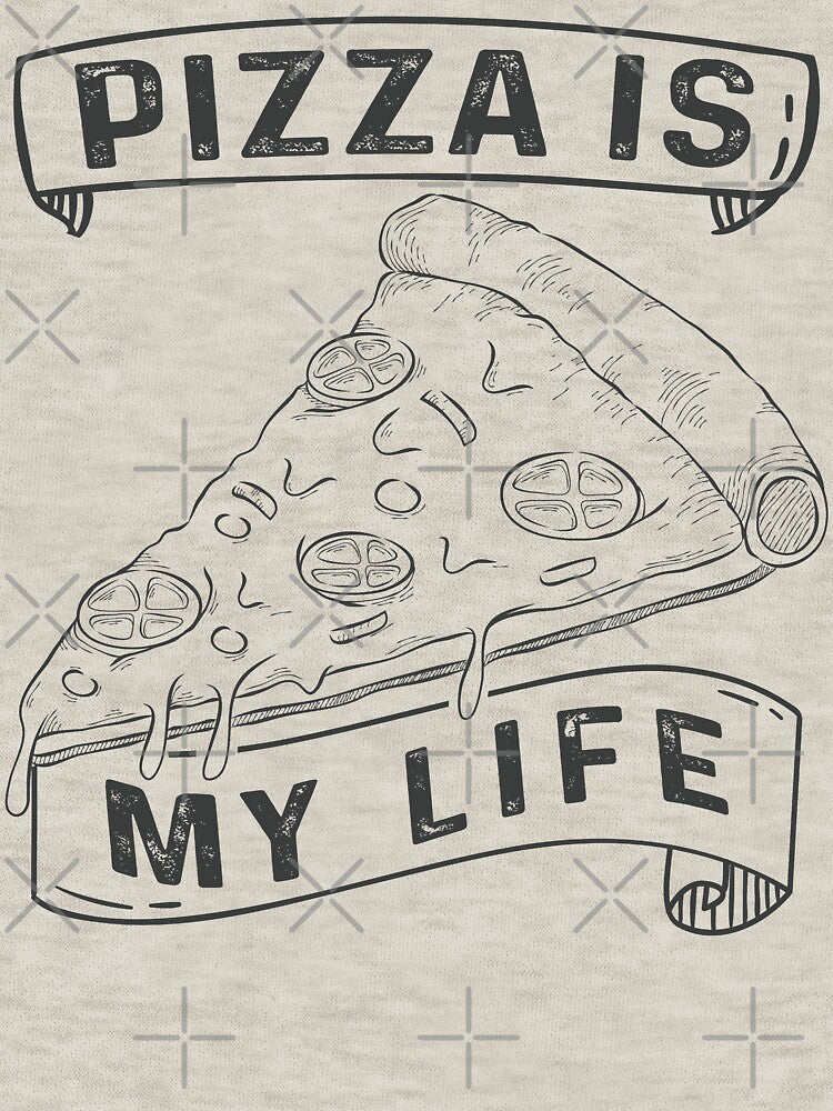 Pizza Is My Life - Pizza Lovers by bdmart33 T-Shirts, Hoodie, Sweatshirt | BlankRebels.com (Image 3)