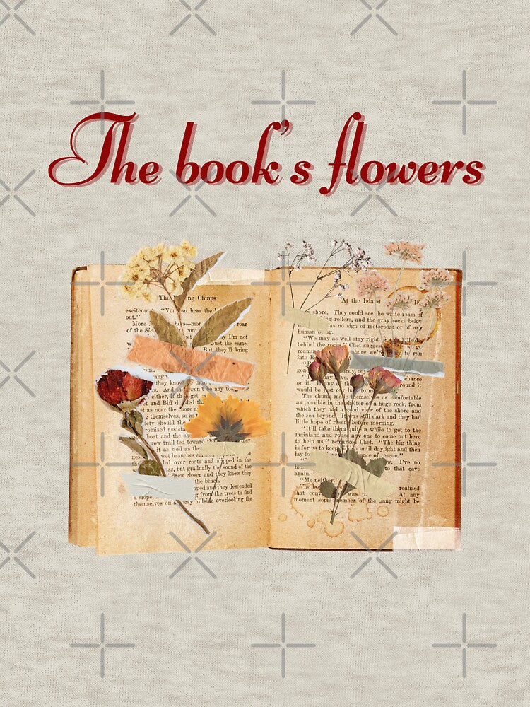 The book's flowers by wanessacreative T-Shirts, Hoodie, Sweatshirt | BlankRebels.com (Image 3)