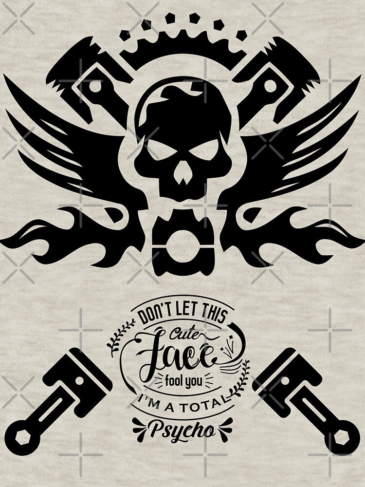 Skull face by RonelM T-Shirts, Hoodie, Sweatshirt | BlankRebels.com (Image 3)