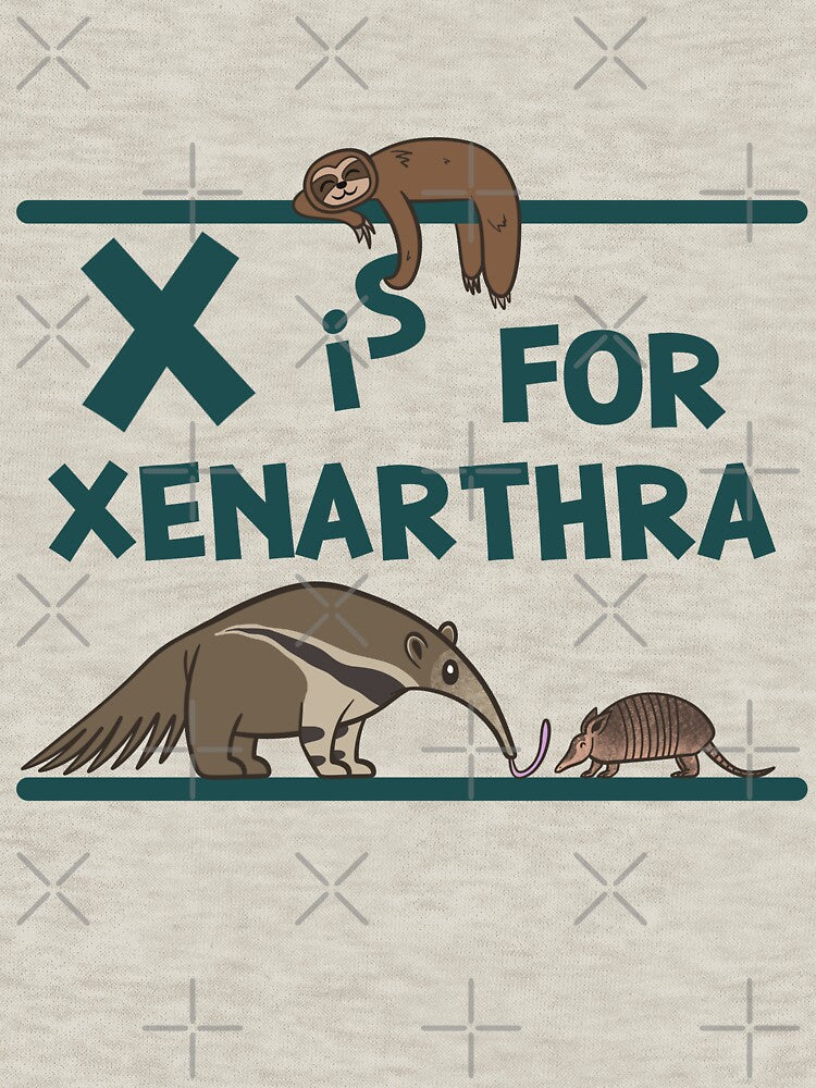 X Is for Xenarthra by WatershipBound T-Shirts, Hoodie, Sweatshirt | BlankRebels.com (Image 3)
