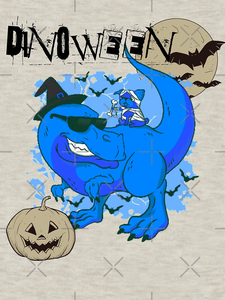 Dinoween Halloween Dinosaur by Beluved T-Shirts, Hoodie, Sweatshirt | BlankRebels.com (Image 3)