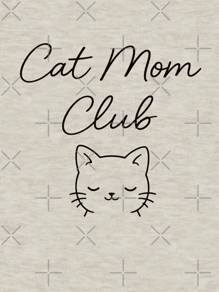 Cat Mom Club Minimal Line Art – Aesthetic Cat Lover Gift Shirt by mibrand Hoodie, Sweatshirt | BlankRebels.com (Image 3)