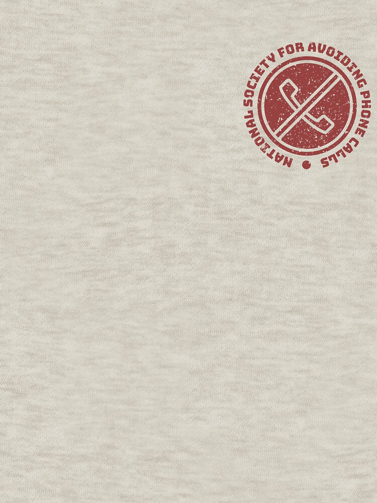 National Society for Avoiding Phone Calls by Milena R. T-Shirts, Hoodie, Sweatshirt | BlankRebels.com (Image 3)