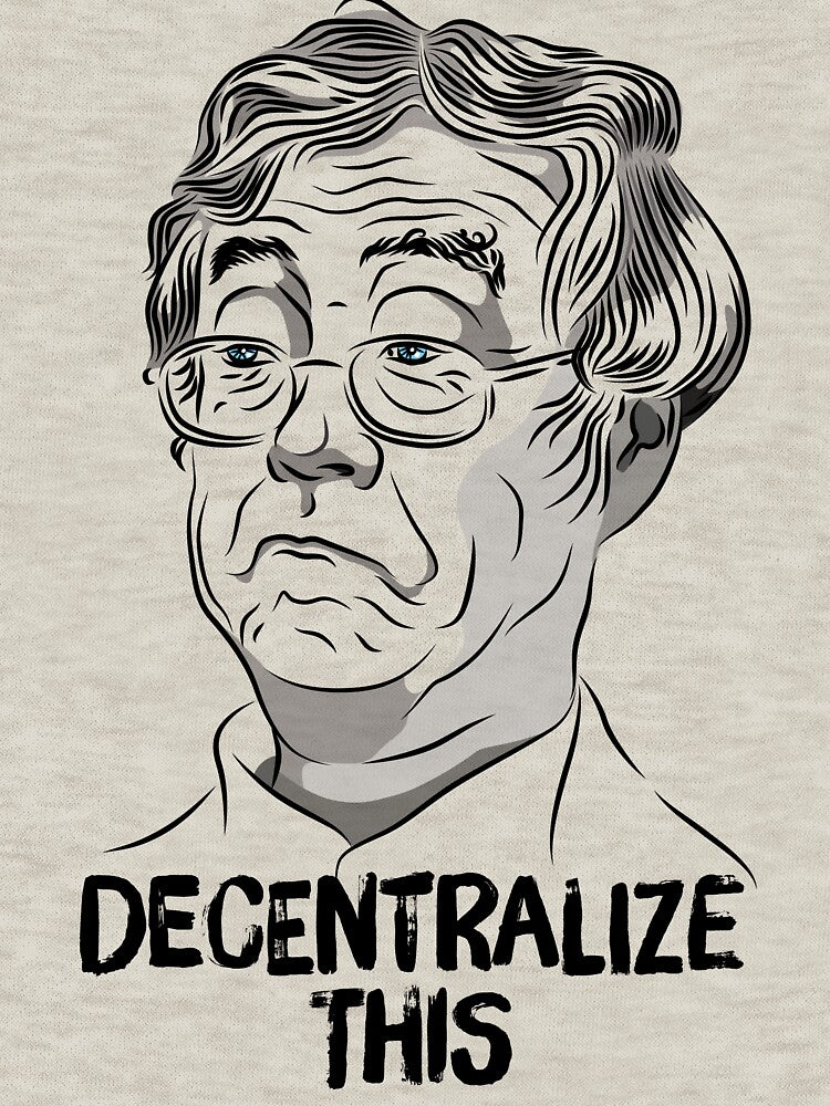 Satoshi - Decentralize This by HodlHut T-Shirts, Hoodie, Sweatshirt | BlankRebels.com (Image 3)