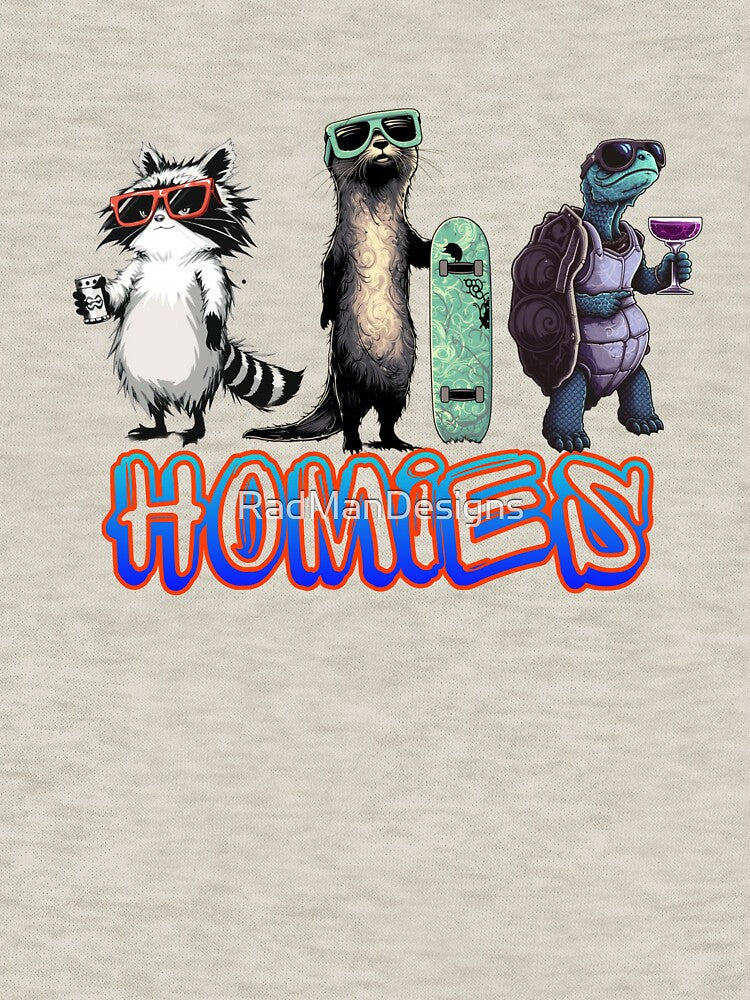 Homies by RadManDesigns T-Shirts, Hoodie, Sweatshirt | BlankRebels.com (Image 3)