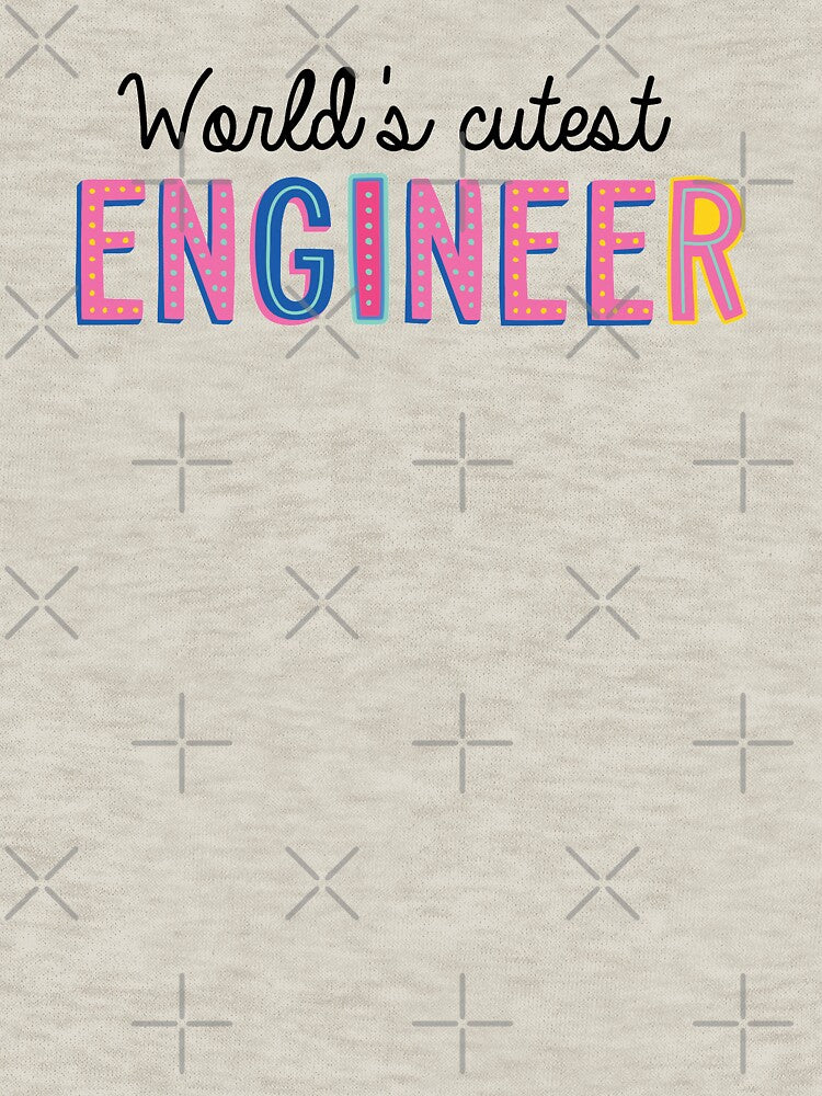 Engineer Gifts | World's cutest Engineer by betternotes T-Shirts, Hoodie, Sweatshirt | BlankRebels.com (Image 3)
