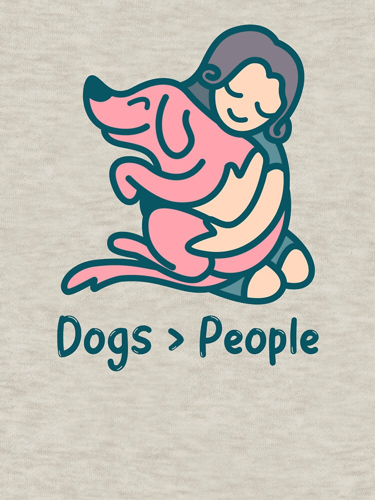 Dog > People by LugosTees